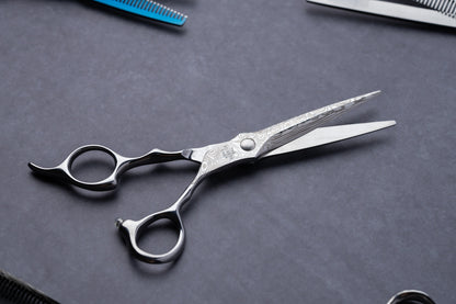 Korumo Series 6" Left Handed Japanese Steel Hairdressing Scissors