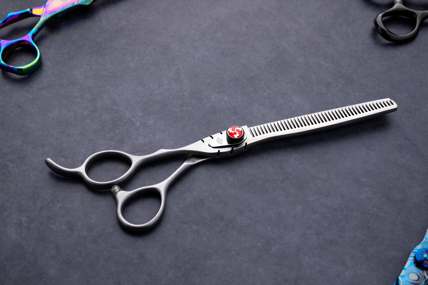 Kappatsu Series 7" Left Handed Japanese Steel Hairdressing Scissors
