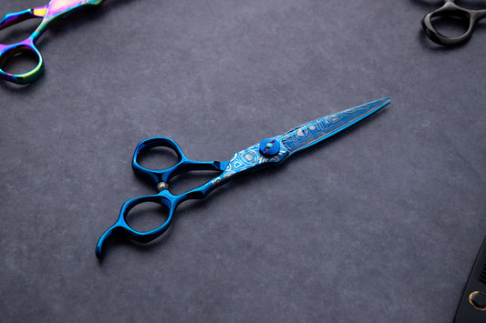 Aiiro Series 7" Japanese Steel Hairdressing Scissors
