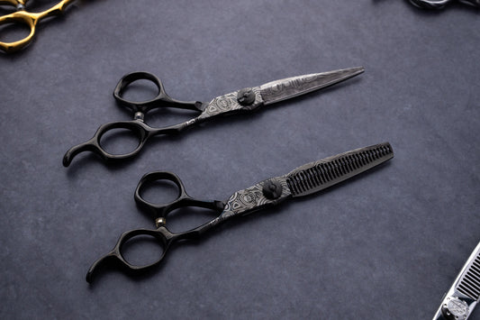 Kura Series 6" Japanese Steel Hairdressing Scissors