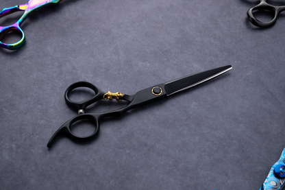 Left Handed Kura Tora Series 6" Japanese Steel Hairdressing Scissors