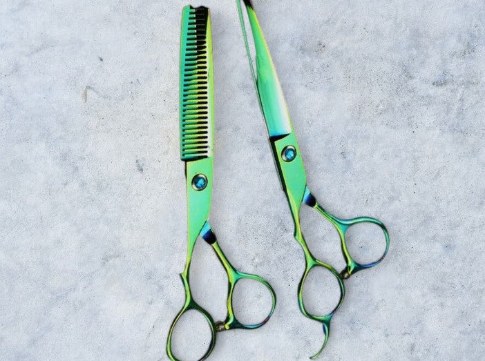 Midori Series 6" Left Handed Japanese Steel Hairdressing Scissors